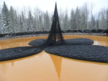 Hollow Plastic Ball Covers for Gas Fracking